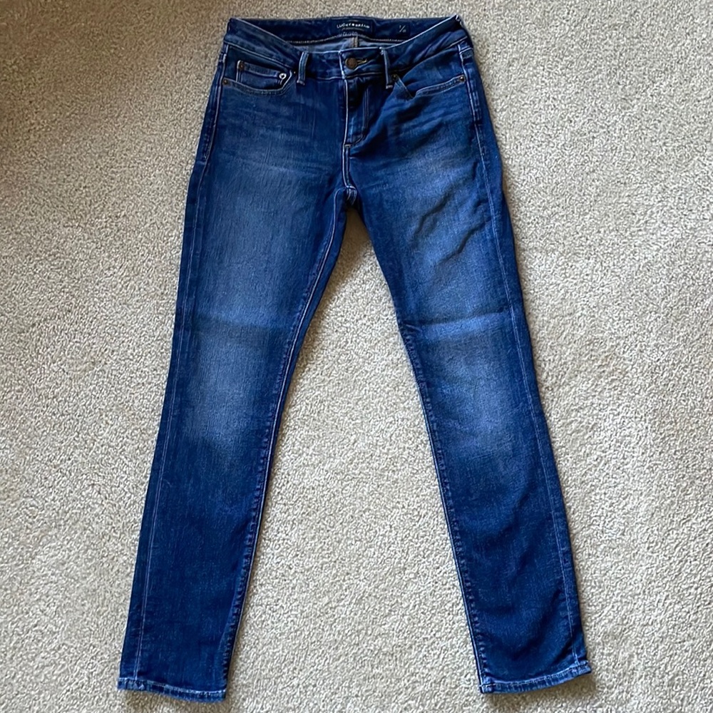 Lucky Brand size 2/26 Lolita skinny jeans EUC